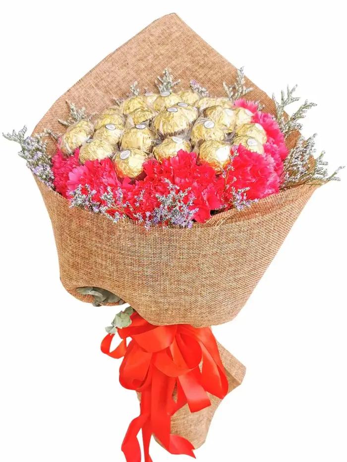boxed bouquet